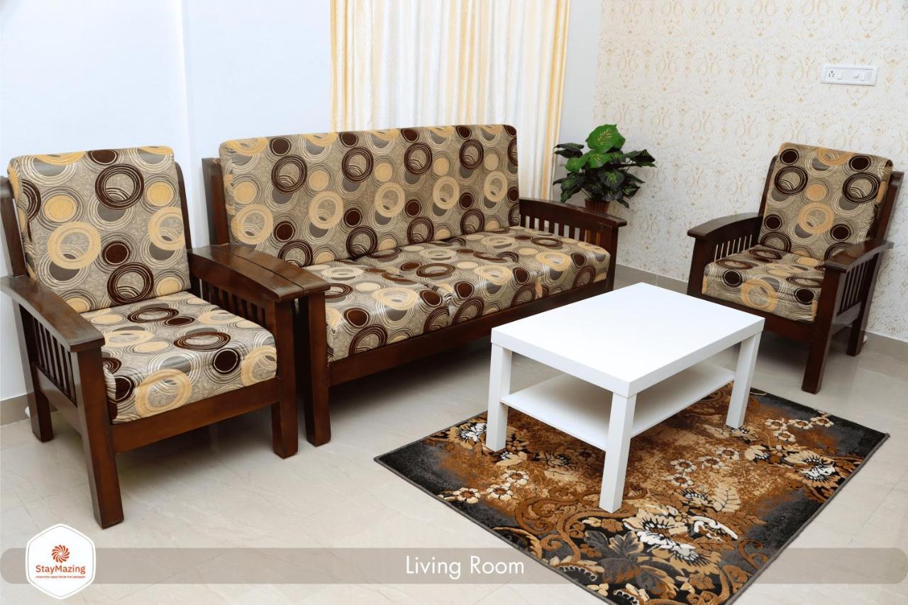Staymazing-1,2 & 3 Bhk Ac Apartments In Hebbal-5Mins To Manyata-30Mins To Airport Bangalore Eksteriør billede