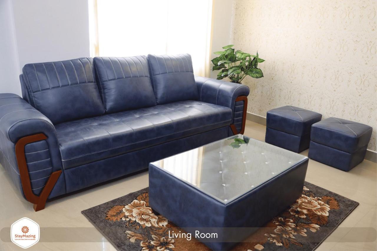 Staymazing-1,2 & 3 Bhk Ac Apartments In Hebbal-5Mins To Manyata-30Mins To Airport Bangalore Eksteriør billede