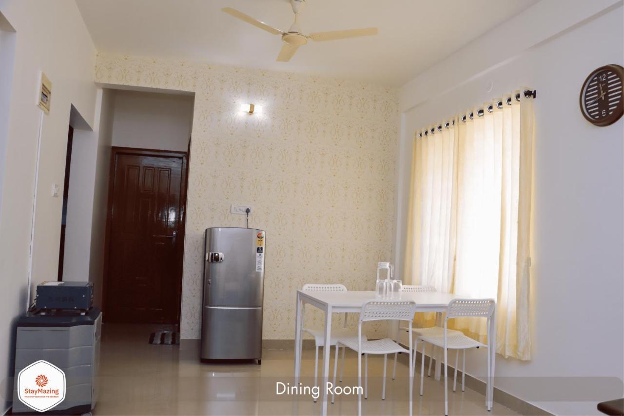 Staymazing-1,2 & 3 Bhk Ac Apartments In Hebbal-5Mins To Manyata-30Mins To Airport Bangalore Eksteriør billede