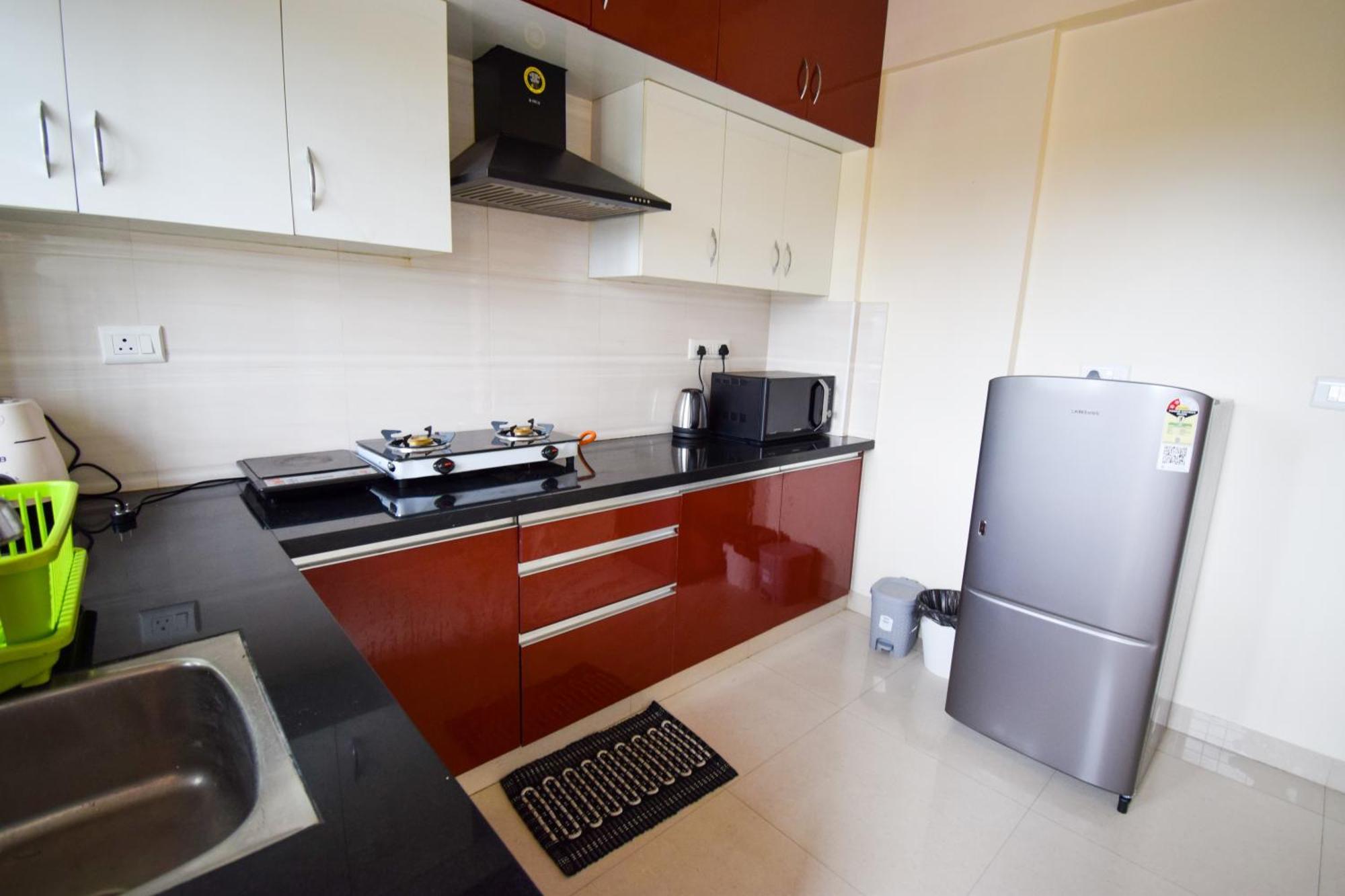 Staymazing-1,2 & 3 Bhk Ac Apartments In Hebbal-5Mins To Manyata-30Mins To Airport Bangalore Eksteriør billede