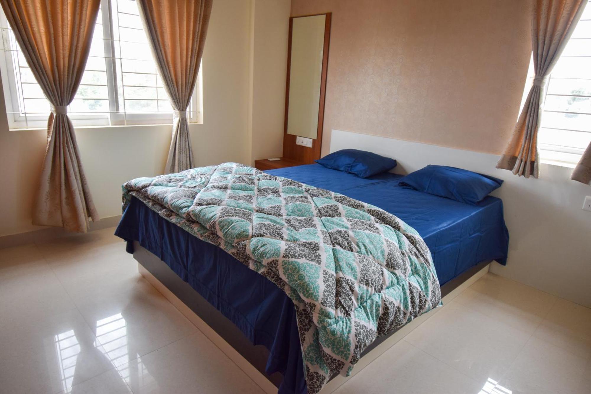 Staymazing-1,2 & 3 Bhk Ac Apartments In Hebbal-5Mins To Manyata-30Mins To Airport Bangalore Eksteriør billede