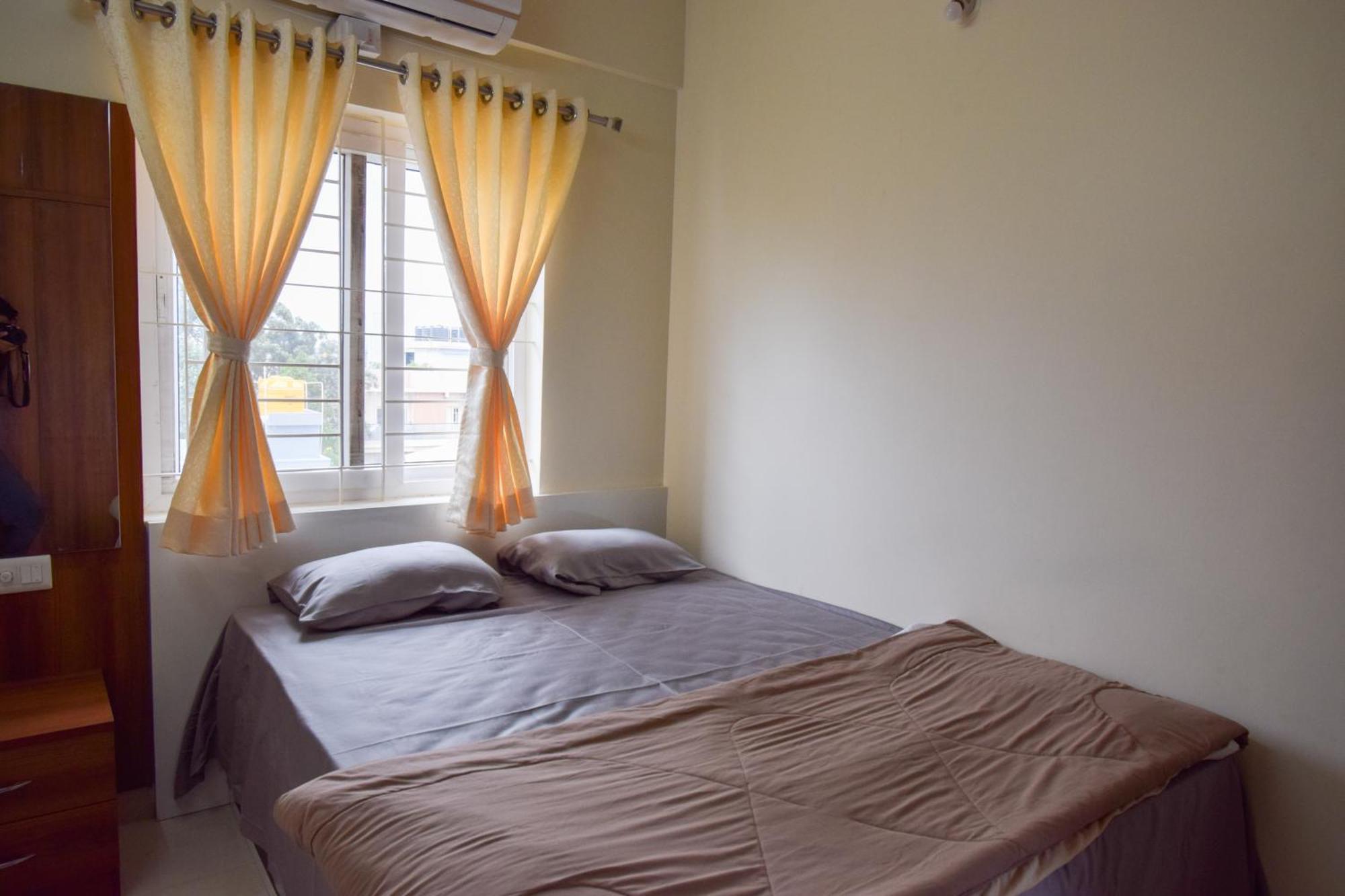 Staymazing-1,2 & 3 Bhk Ac Apartments In Hebbal-5Mins To Manyata-30Mins To Airport Bangalore Eksteriør billede