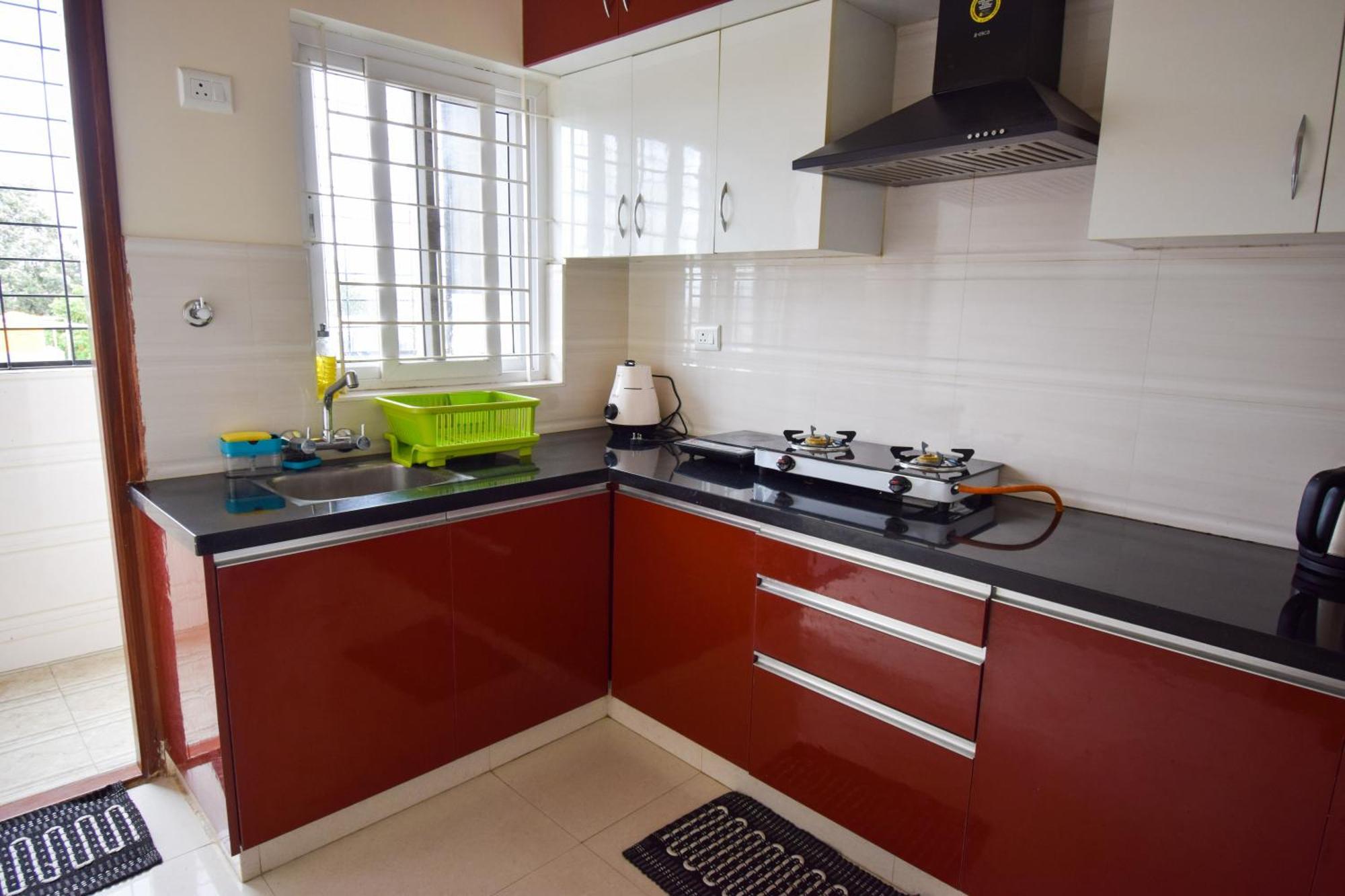 Staymazing-1,2 & 3 Bhk Ac Apartments In Hebbal-5Mins To Manyata-30Mins To Airport Bangalore Eksteriør billede