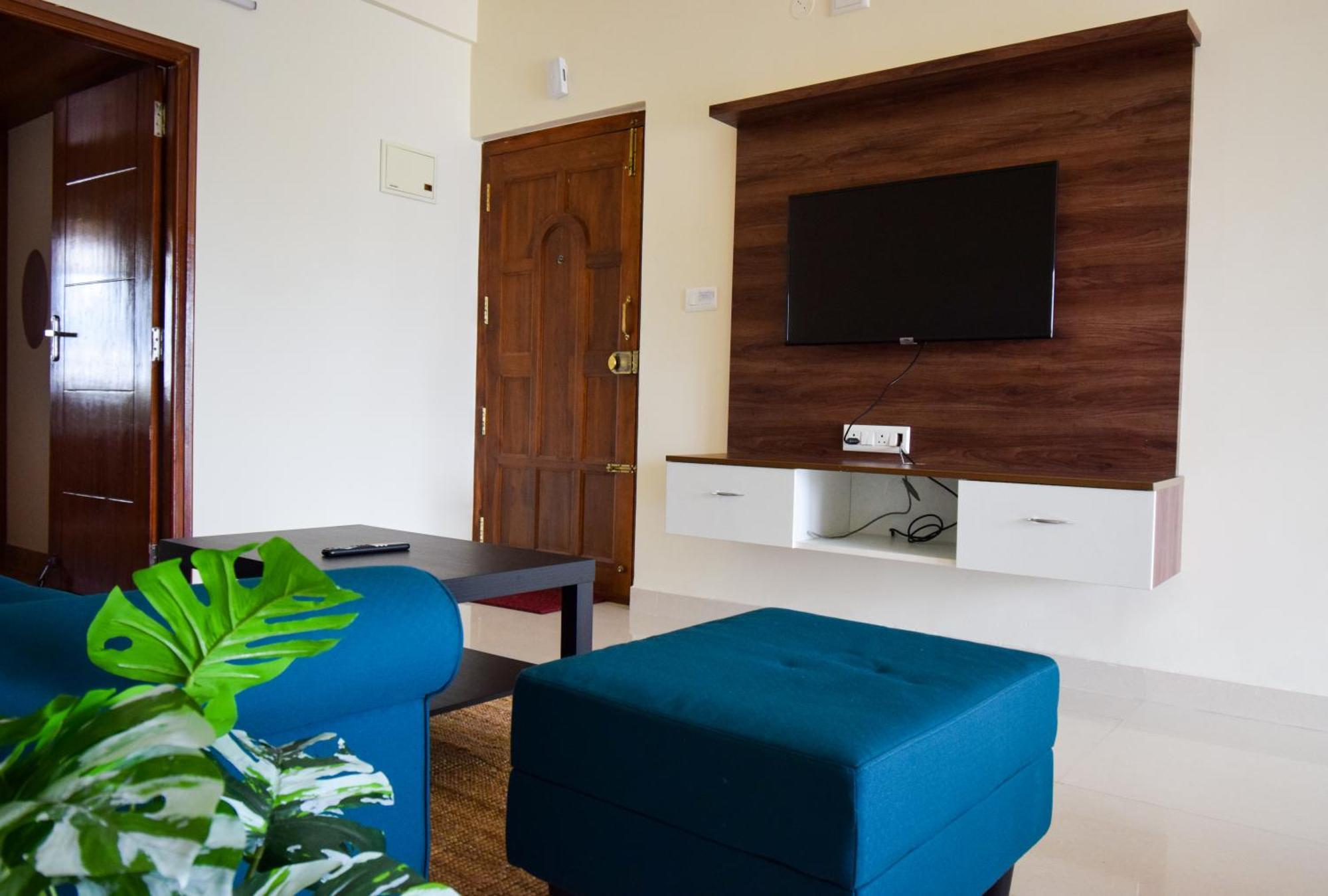Staymazing-1,2 & 3 Bhk Ac Apartments In Hebbal-5Mins To Manyata-30Mins To Airport Bangalore Eksteriør billede